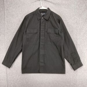 5.11 Tactical Series Button Down Shirt Mens S Black Long Sleeve Pockets Utility